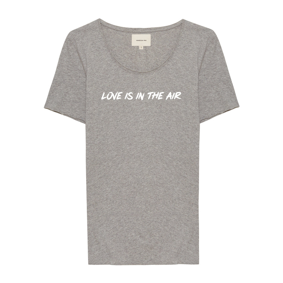 LOVE IS IN THE AIR Shirt (Grau)